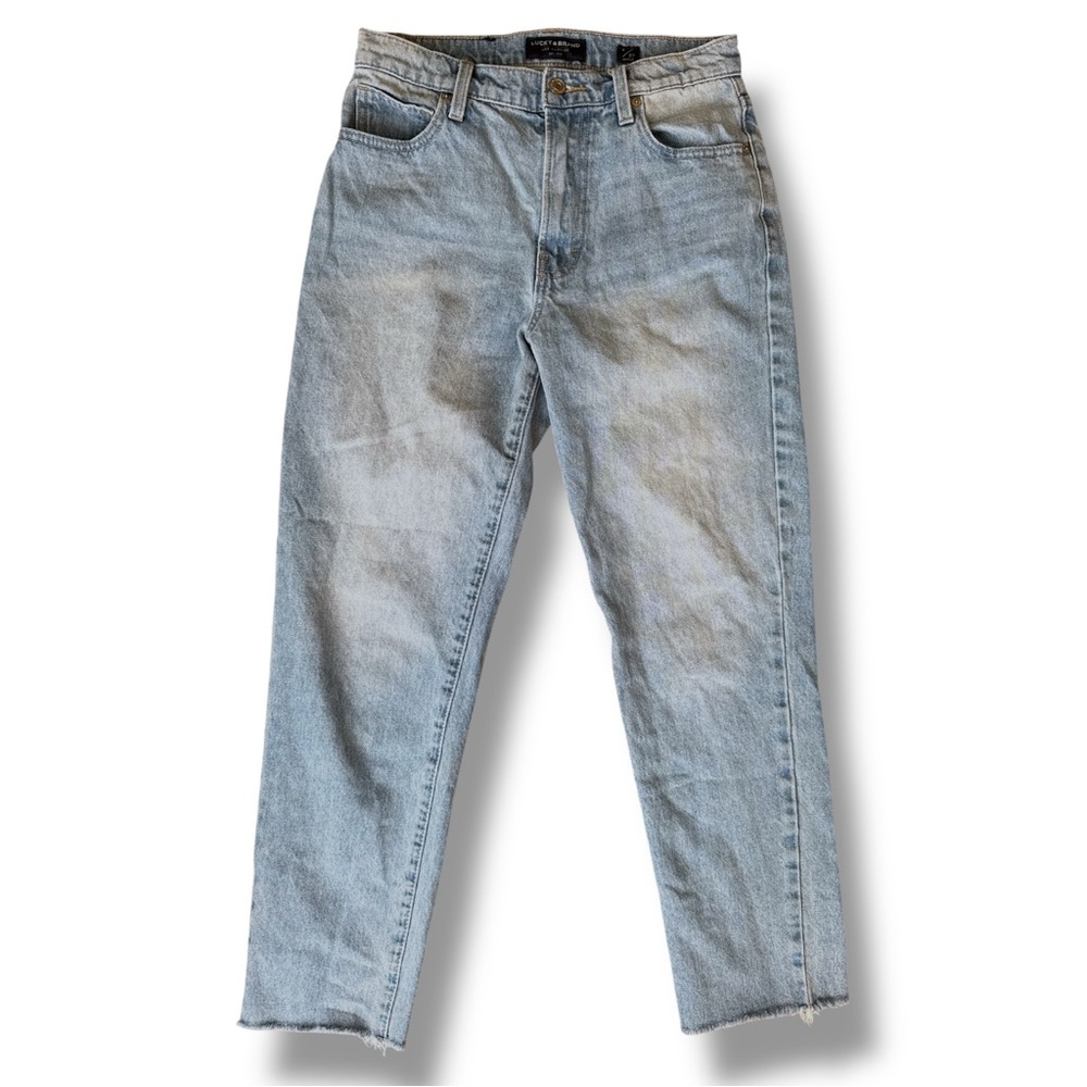 Lucky Brand High Rise Drew Mom Jean Size 27/4 - Picture 8 of 15